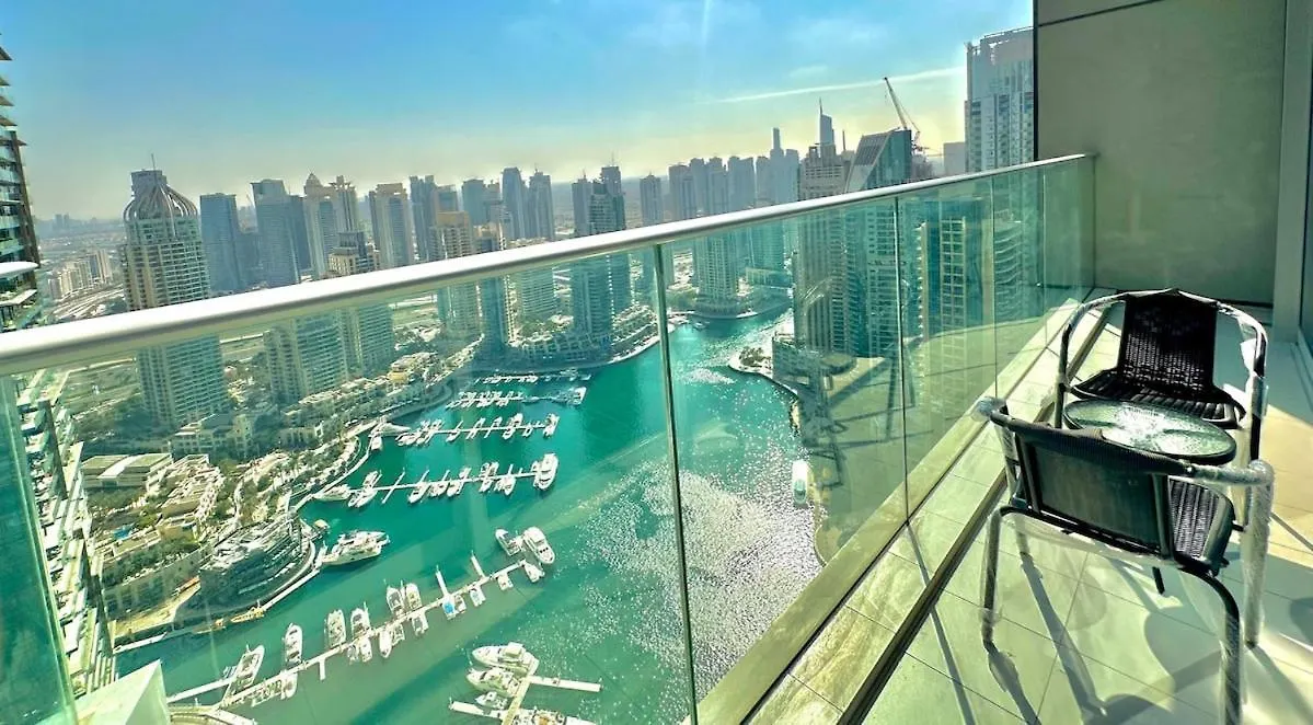 Exclusive 2Br Escape With Marina Views In Damac Heights By Bhavan Vacation Homes Dubai 0*,  United Arab Emirates