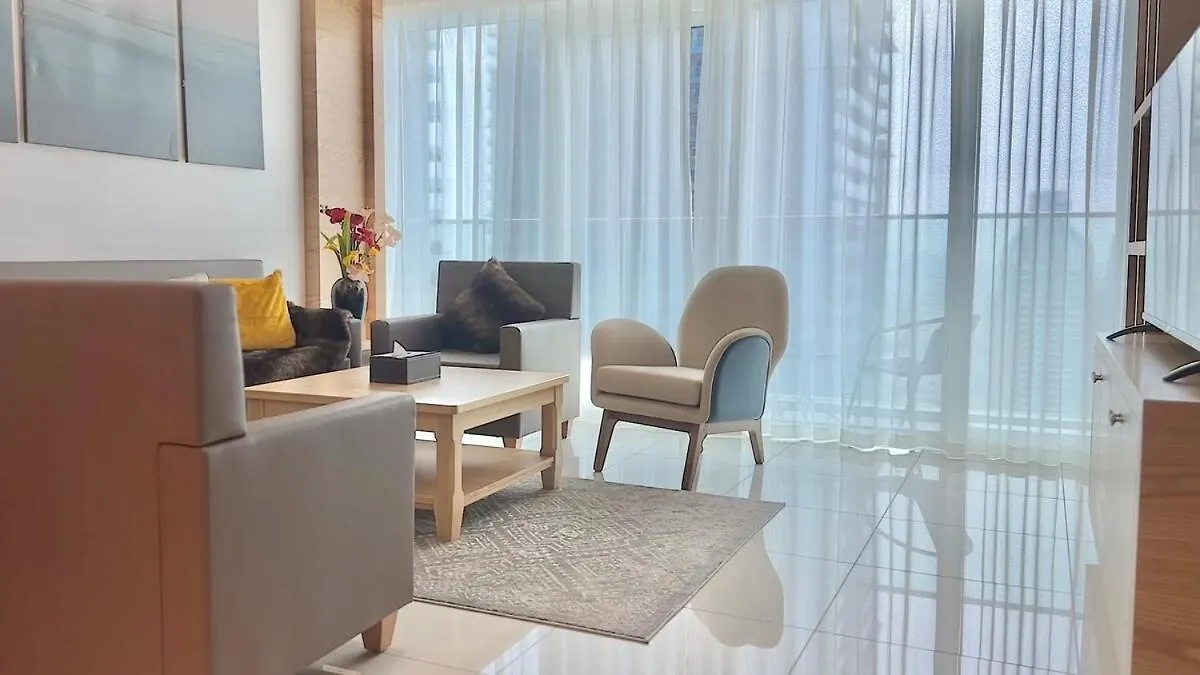 Exclusive 2Br Escape With Marina Views In Damac Heights By Bhavan Vacation Homes Dubai Apartment