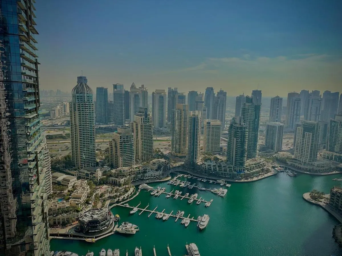 Exclusive 2Br Escape With Marina Views In Damac Heights By Bhavan Vacation Homes Dubai United Arab Emirates